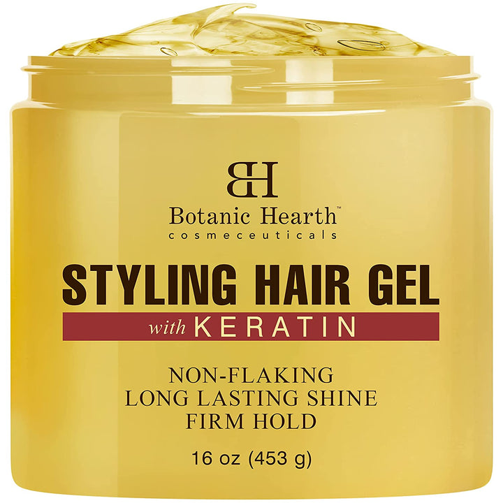 Styling Hair Gel with Keratin Protein