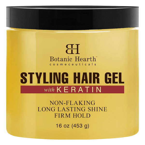 Styling Hair Gel with Keratin Protein (16 oz)