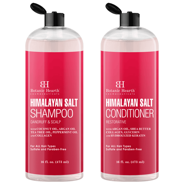 Himalayan Salt Shampoo and Conditioner Set