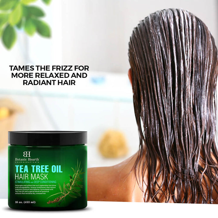 Tea Tree Oil Hair Mask (16 fl oz) Lifestyle 2