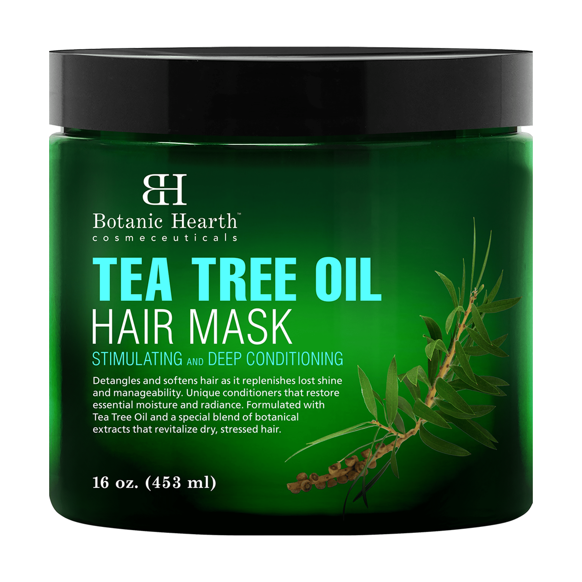 Tea Tree Oil Hair Mask for Deep Conditioning | 16 oz – Botanic Hearth