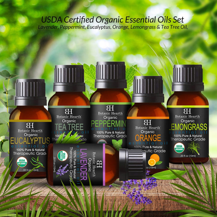 Essential Oils Set of 6 Botanic Hearth Essential Oils BotanicHearth 