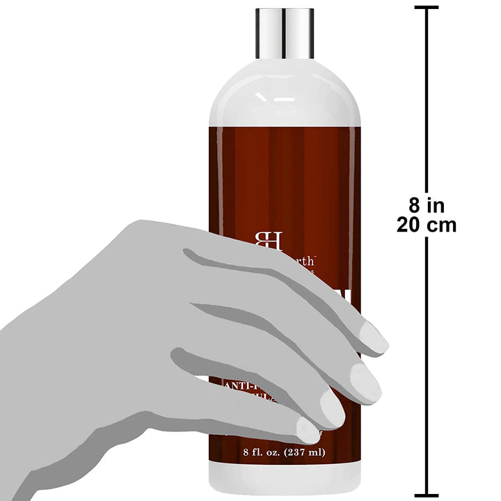 Keratin Anti Frizz Hair Serum (8 fl oz) - bottle size